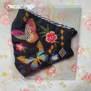 ❤️SOLD OUT❤️JOHNNY WAS BLACK BUTTERFLY  MASK.